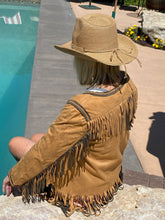 Load image into Gallery viewer, Brown Fringed Jacket
