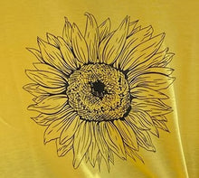 Load image into Gallery viewer, Yellow Cotton Tee Top
