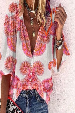 Boho Casual Blouse